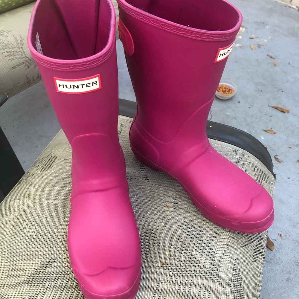 Hunter Original Short Women’s Adjustable Boots - 8